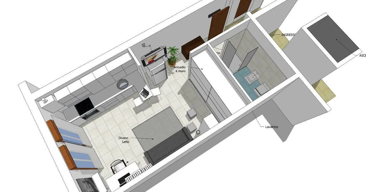 Little Ferrara Apartment Italy